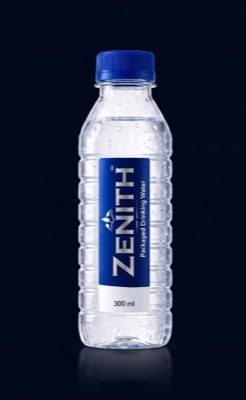 Zenith packaged drinking water bottle